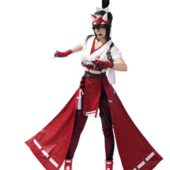 Cosplay Kiriko Costume Full Set Role Play Outfit Figure Dress Cosplay Halloween Costumes