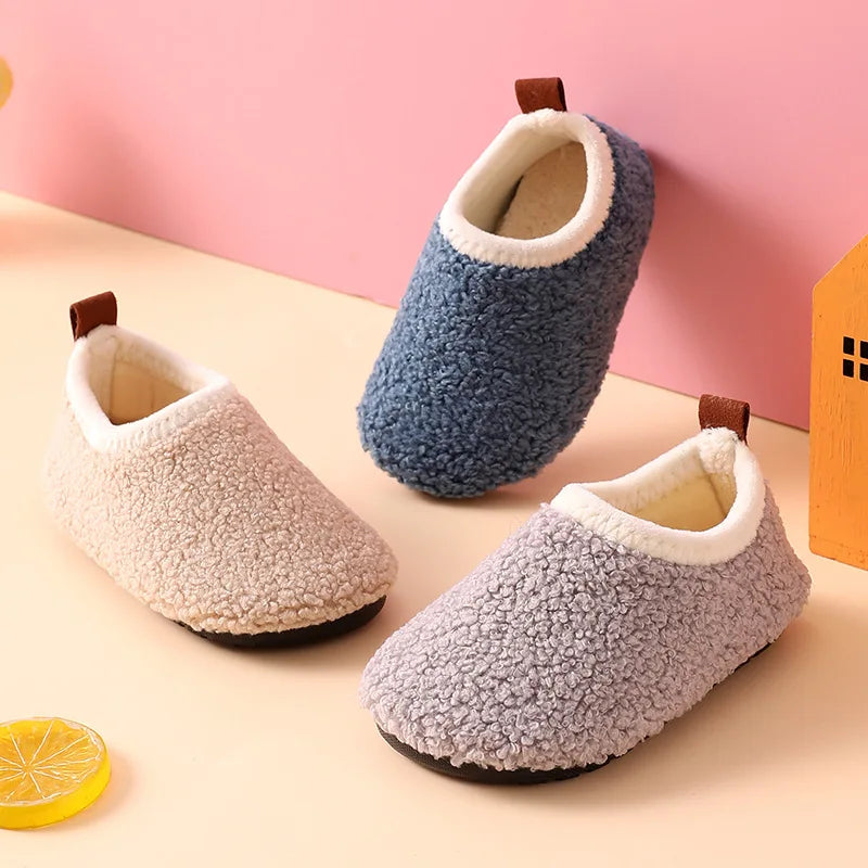 Children Cotton Slippers