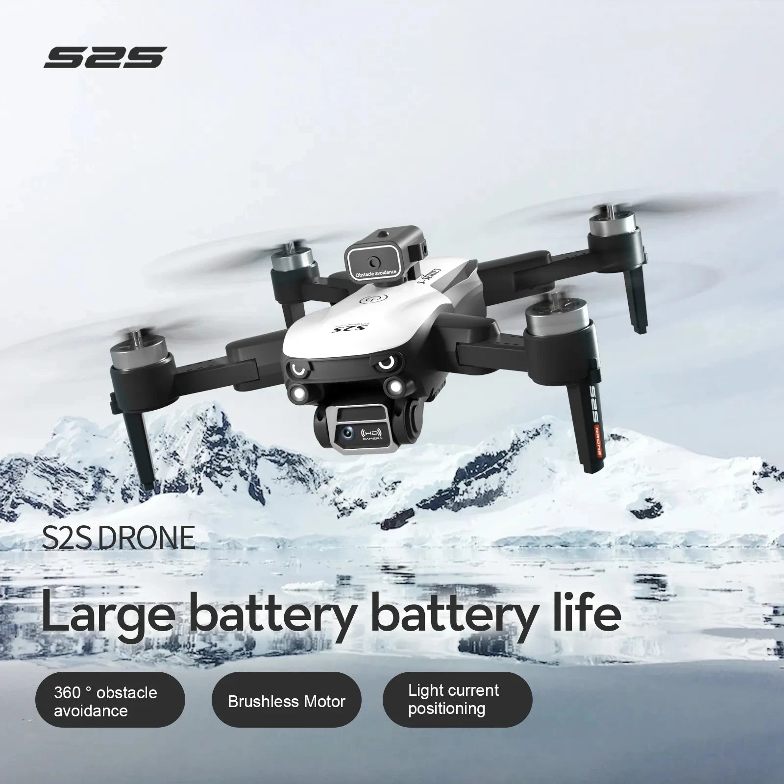 XiaoMi MIJIA S2S Original Drone 8K 5G GPS HD Professional Camera Aerial Photography Omnidirectional Obstacle Avoidance Quadrotor