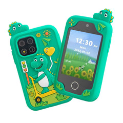 Cartoon Dinosaur Kids Smart Phone Toys Educational Music MP3 Player