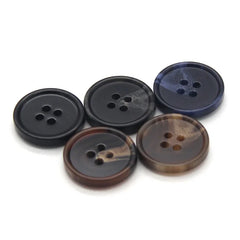 Big Resin Imitation Horn Pattern Coat Suit Buttons