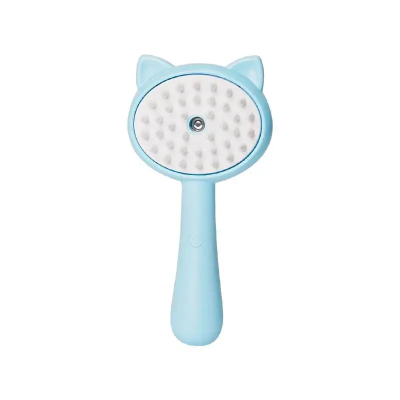 Pet Steam Brush Cat Dog Cleaning Steamy Spray Massage Beauty Comb 3 In 1 Hair Removal Grooming Supplies