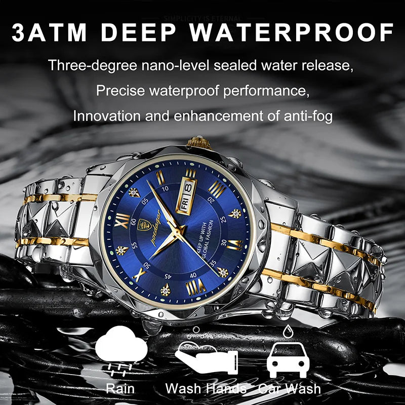 Watch Men Sport Waterproof Luminous Quartz Man Watch