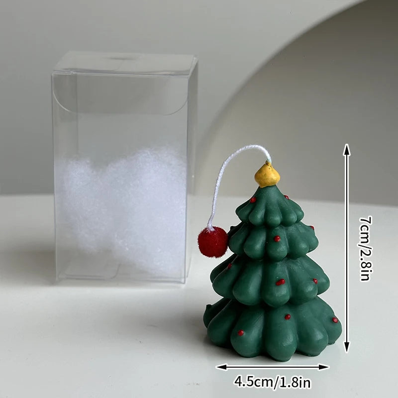 Christmas Tree Shape Candle Aromatherapy Candle Xmas Scented Candles