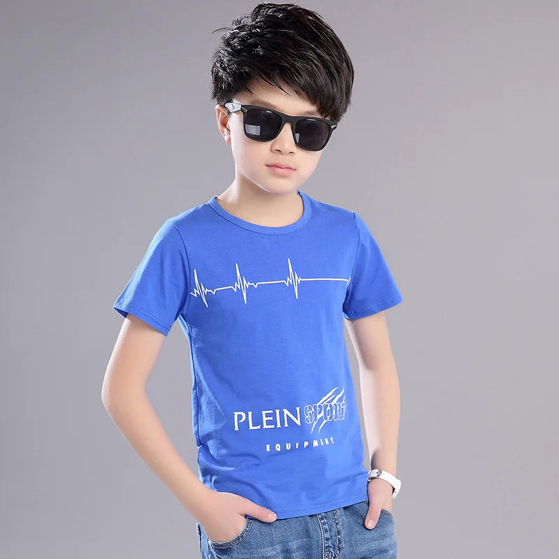 Summer Baby Boy T Shirt for Children Cotton Tshirt T-shirt Kids Clothes Tops