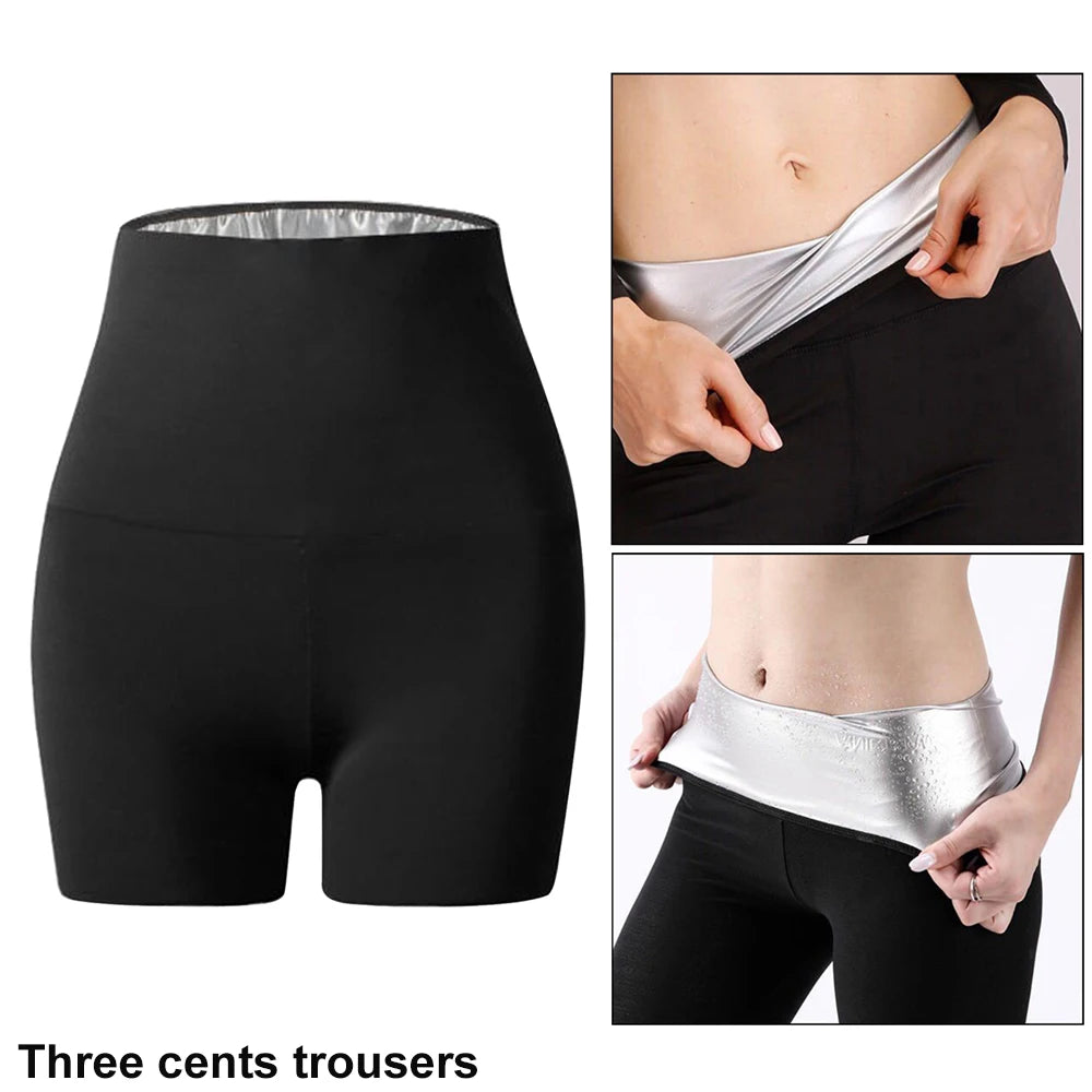 Sauna Sweat Pants for Women High Waist Compression Slimming Weights Thermo Legging