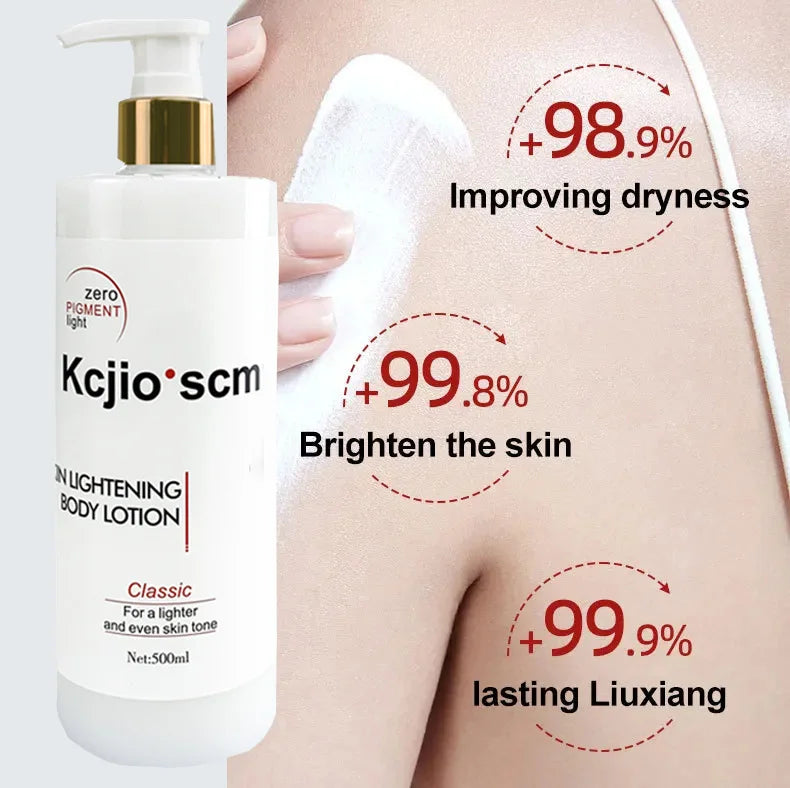 500ml Fast Whitening Cream For Dark skin Kojic Sen Moisturizing Lightening Body Lotion Skin Care