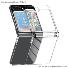 For Samsung Galaxy Z Flip 6 5 4 Mobile Phone Case with Hinge Protection Full Cover