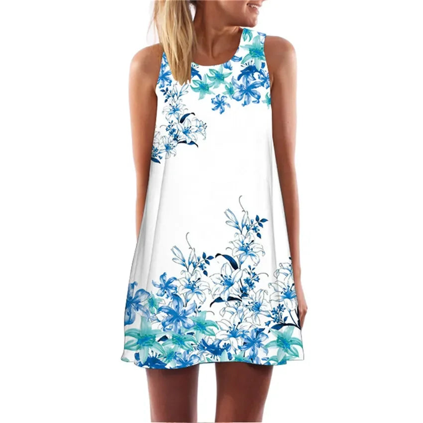 Women's Fashion Summer Dresses for Women Female Clothing