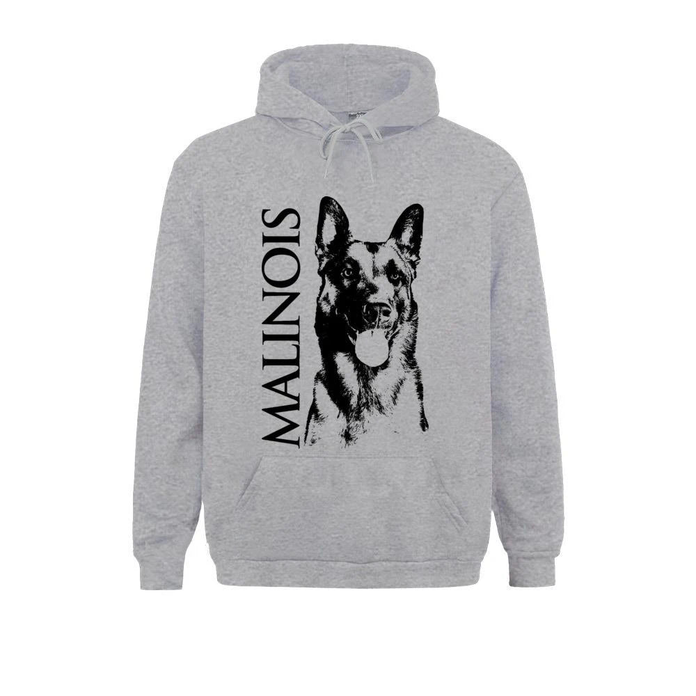 Malinois Dog Hoodies Animal Printed Men Woman Streetwear Hoodie Oversized Hooded Sweatshirts Pullovers Unisex Tracksuit Clothing