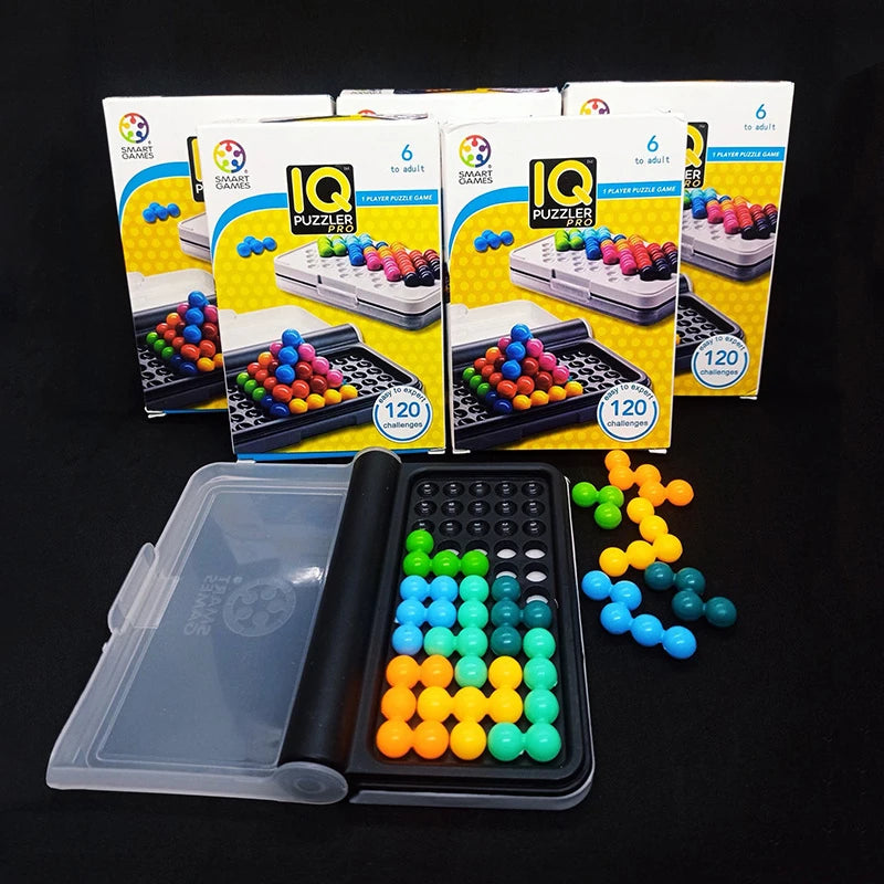 Magic Beads Travel Game for Kids and Adults a Cognitive Skill-Building Brain Game