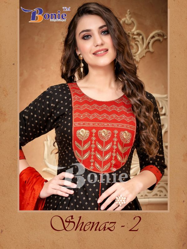 Kurti With Plazo And Matching Dupatta