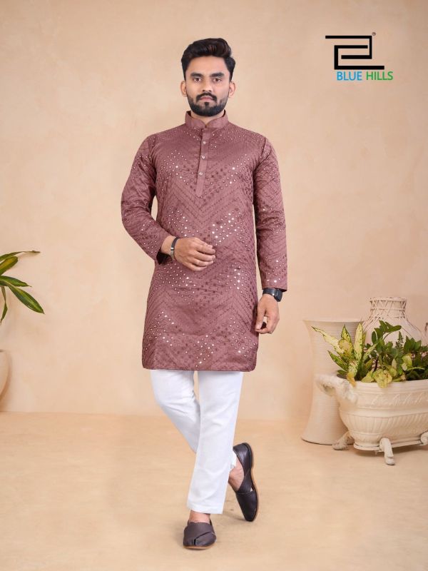 Sultan Heavy Banglori Silk Mens Party Wear Kurta Payjama For All Type Of Functions