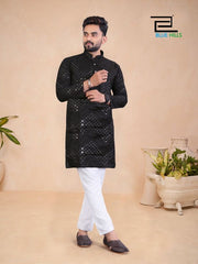 Sultan Heavy Banglori Silk Mens Party Wear Kurta Payjama For All Type Of Functions