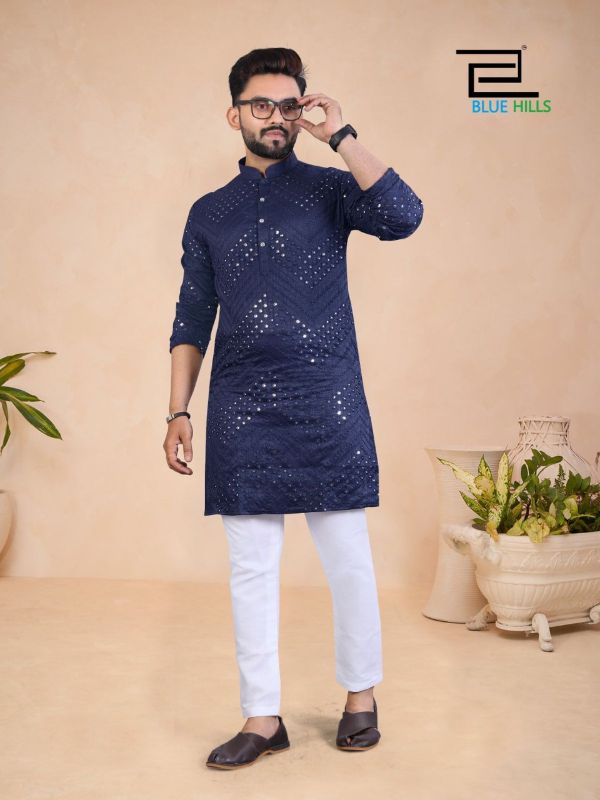 Sultan Heavy Banglori Silk Mens Party Wear Kurta Payjama For All Type Of Functions