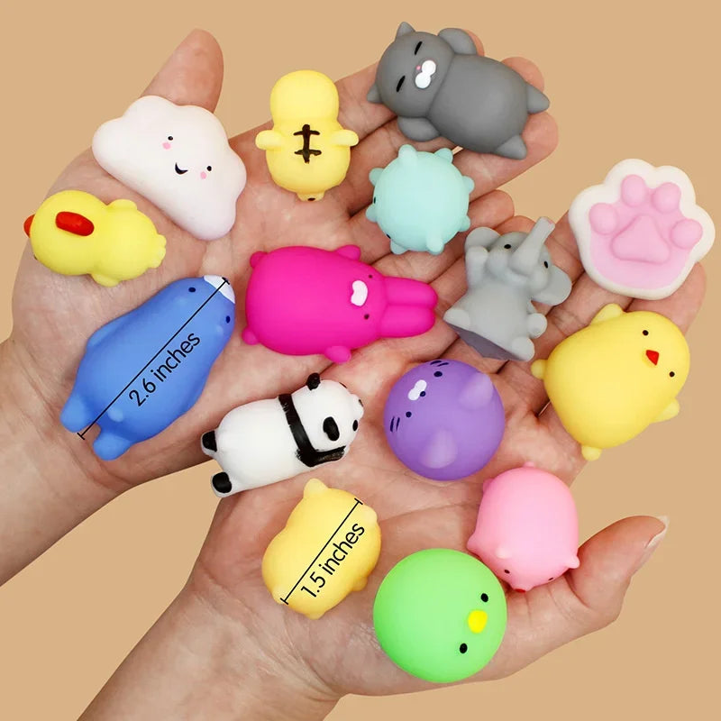 Toy Cute Animal Antistress Ball Squeeze Mochi Rising Toys Abreact Soft Sticky Stress Relief