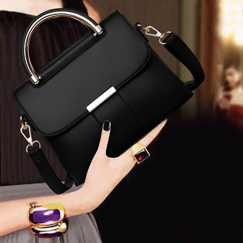 Women's Messenger Bag Multipockets Design Large Capacity Shoulder Bag