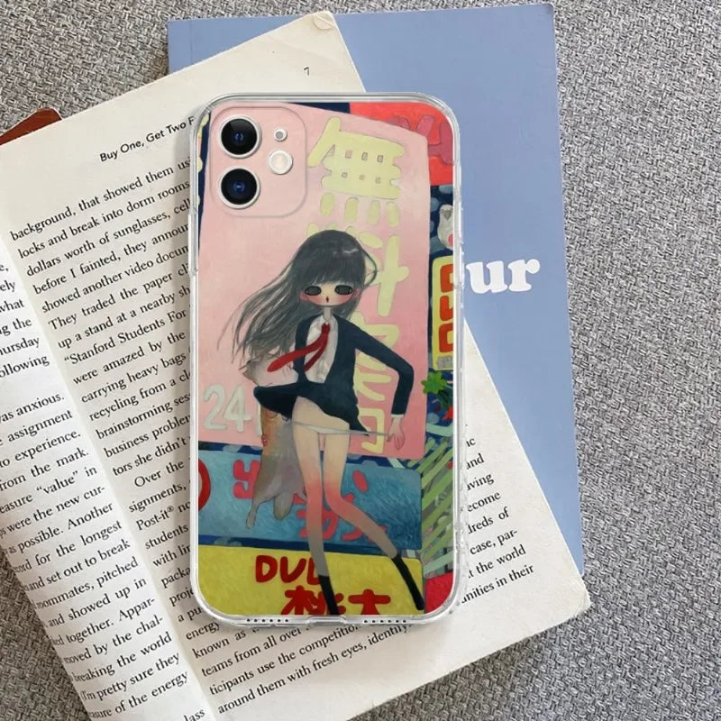 For IPhone 15 Pro Max Selling Aya Takano Mobile Phone Case For IPhone11 12 13 14Pro