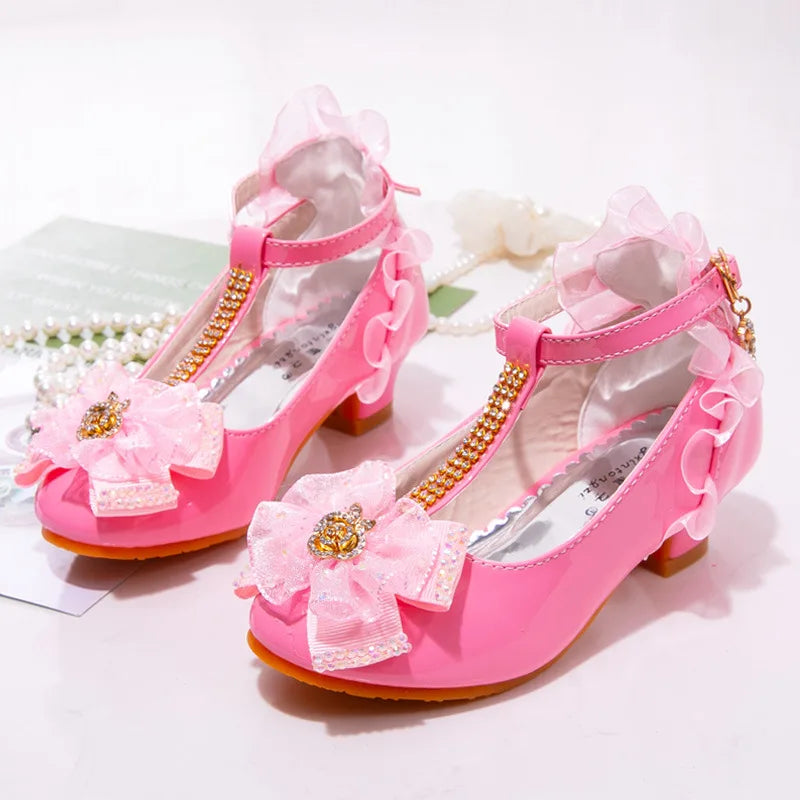 Heel Children Princess Shoes