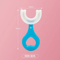 Toothbrush Children 360 Degree U-shaped Child Toothbrush Teethers Brush Silicone Kids Teeth Oral Care Cleaning