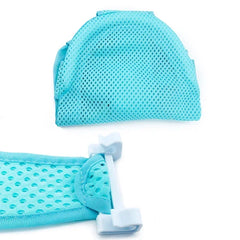 Newborn Adjustable Bathtub Pillow Seat Cushion Cross-shaped Anti-slip Baby Bath Net Mat