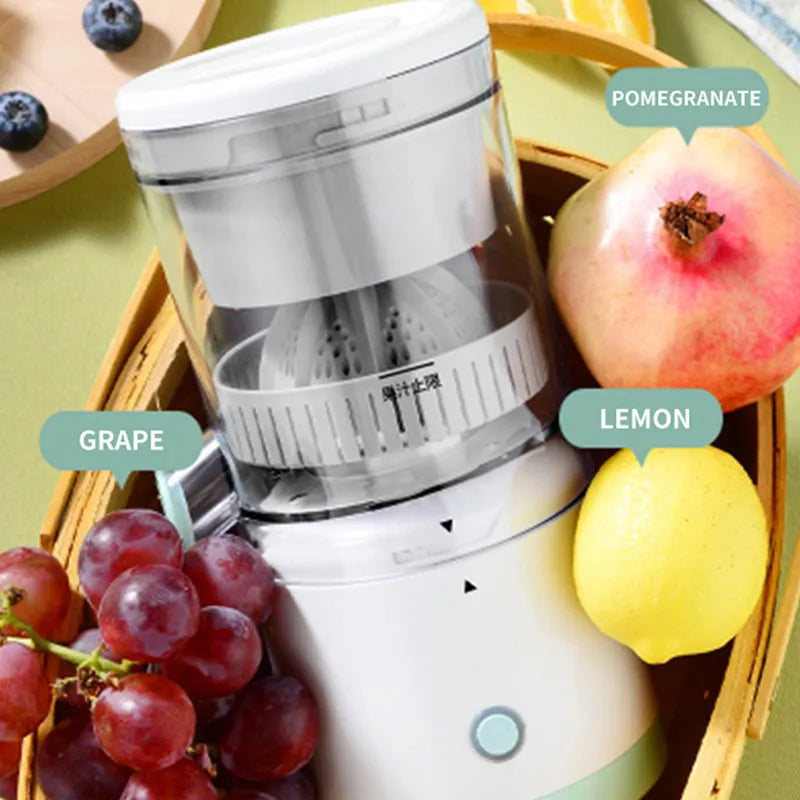 Electric Fruit Juicer Portable Single Auger Juicer Orange Lemon Fruit Blender Mini Household Squeezer Mixer Citrus For Travel