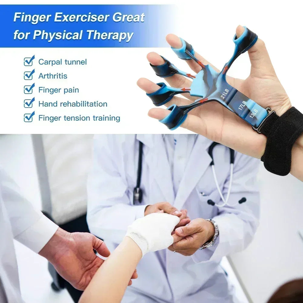 Training & Exercise 6 Resistance Hand Expander Finger Grip Sport Gym Training Accessories