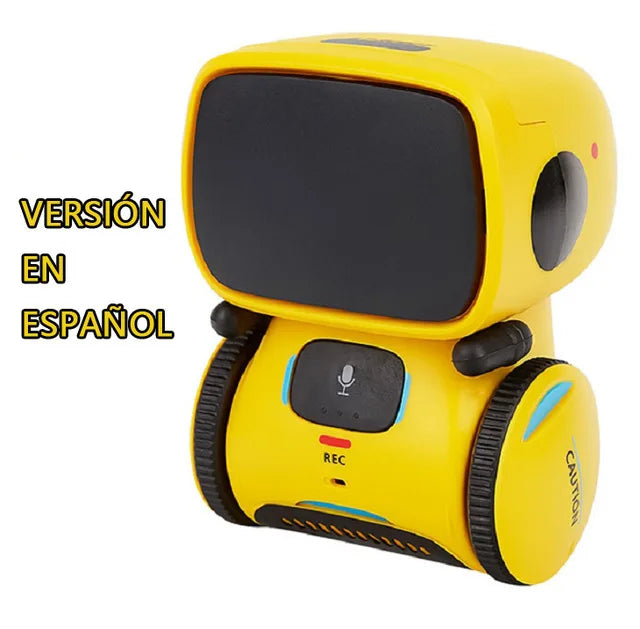 Emo Robot Smart Robots Dance Voice Command Sensor, Singing, Dancing, Repeating Robot Toy for Kids