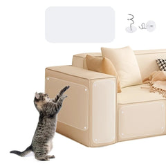 Cat Scratch Sofa Protection Pads Self-Adhesive Pet Furniture Protectors Cover Anti-Cat Scratch Couch Guard Pads Stickers For Cat