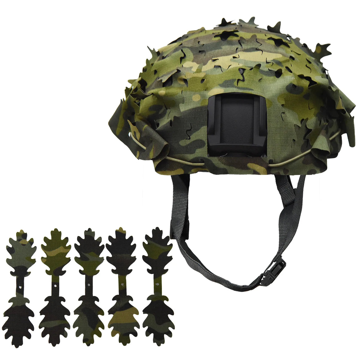 JOAXOR Airsoft FAST Tactical Helmet Cover Camo Paintball Hunting Shooting Camouflage Gear 4 Colors