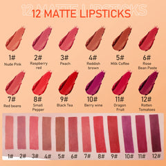 Lipstick Moisturizer Lips Smooth Lip Stick Long Lasting Charming Lip Lipstick