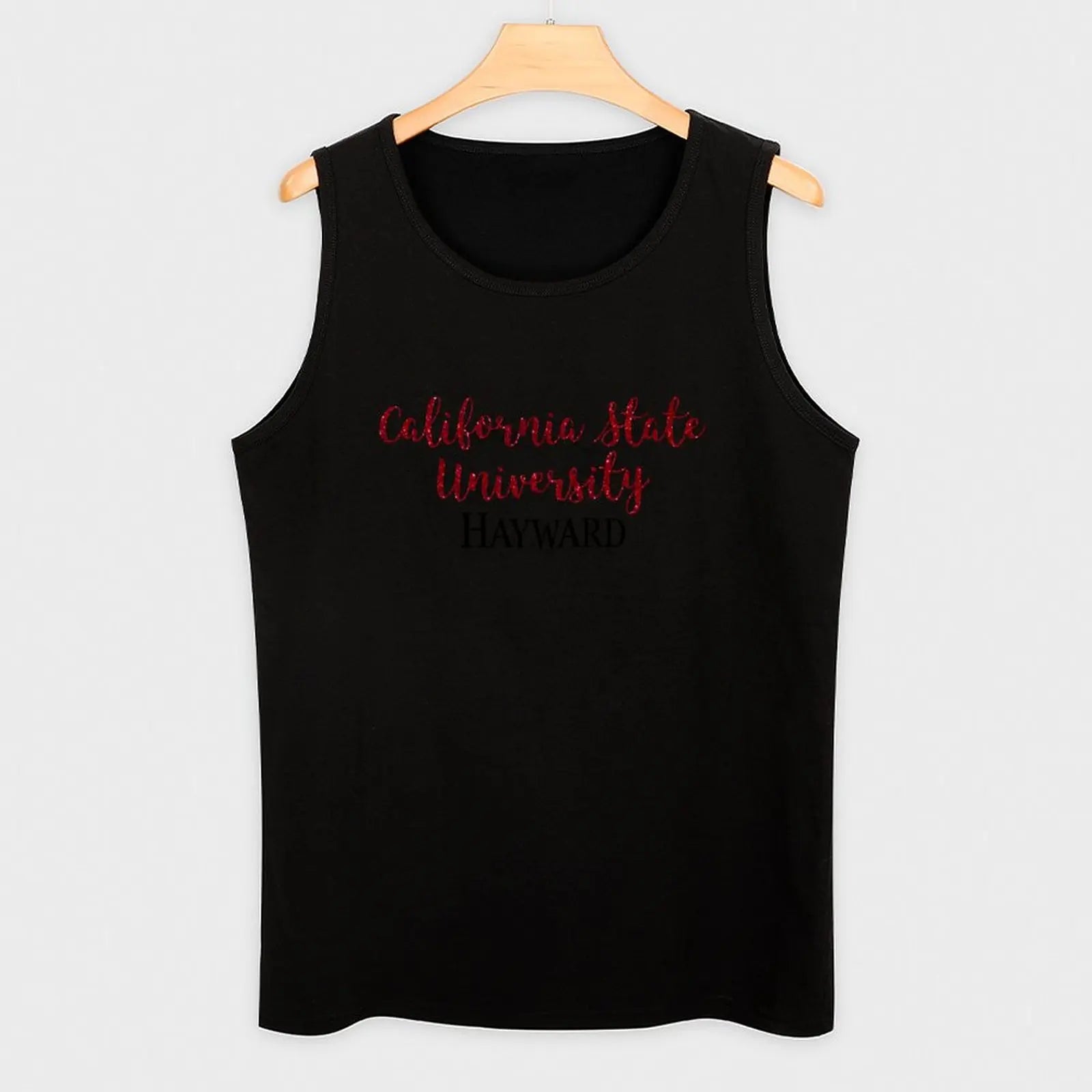 California State University - Hayward Tank Top Men gym sportswear anime gym Top summer