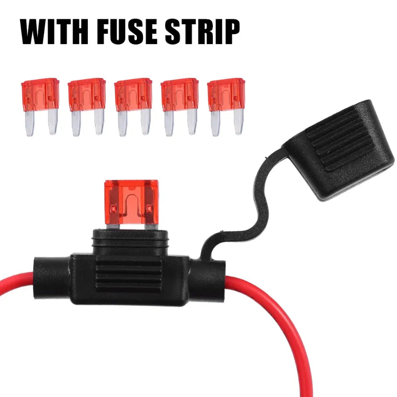 Car Mini Blade Fuse Holder Splash-proof Box