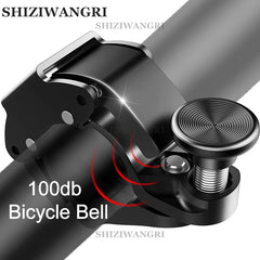 Classical Stainless Bicycle Bell Ring Cycling Horn Bike Handlebar Bell Crisp Sound Bike Horn Safety Bicycle Accessories
