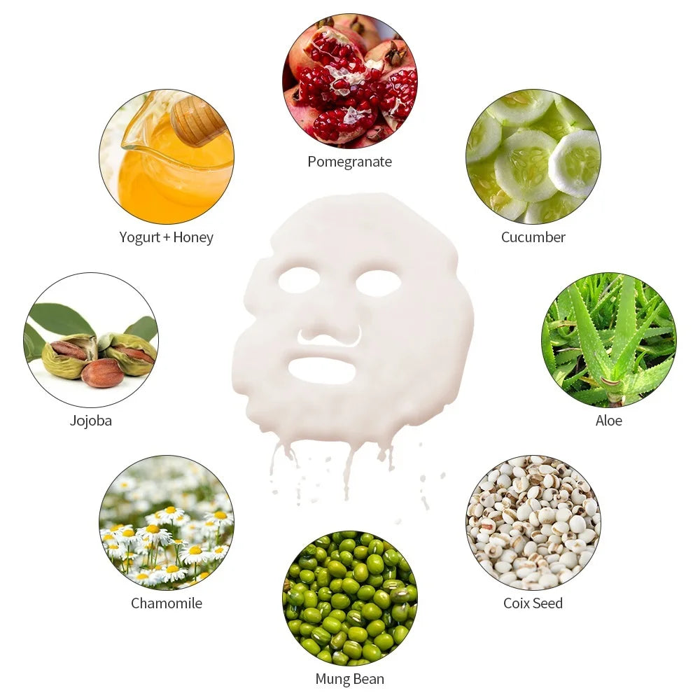 Self-Make Natural Fruit Face Mask Machine DIY Vegetable Juice Collagen Automatic Mask Maker