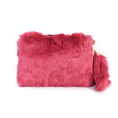 Faux Fur Plush Women's Handbags Ladies Shoulder Crossbody Bags