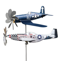 Aircraft wind vane metal stainless steel wind vane garden ornament