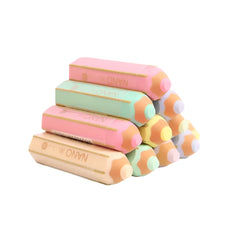 Kawaii Pencil Shape Erasers Cute Rubber Pencil Erasers