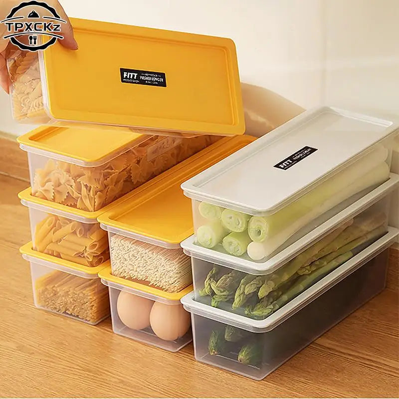 Noodle Storage Box Kitchen Noodle Spaghetti Container Home