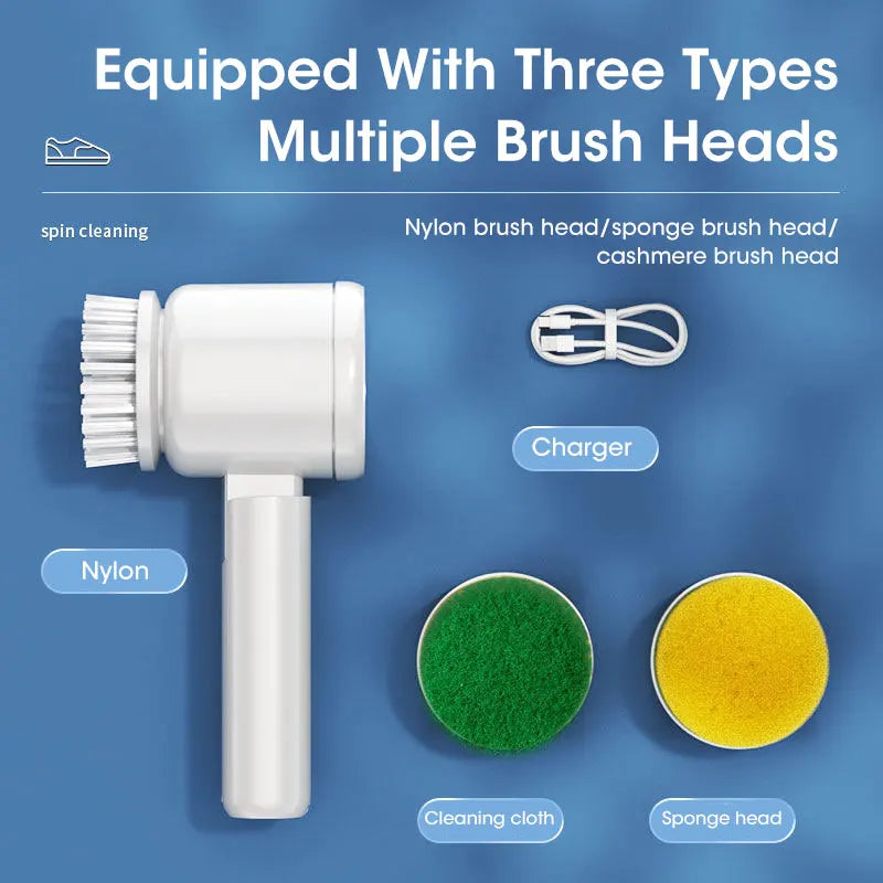 Cleaning Brush Electric Kitchen Gadgets Kitchen Dishwashing Brush Folding Cleaning Brush