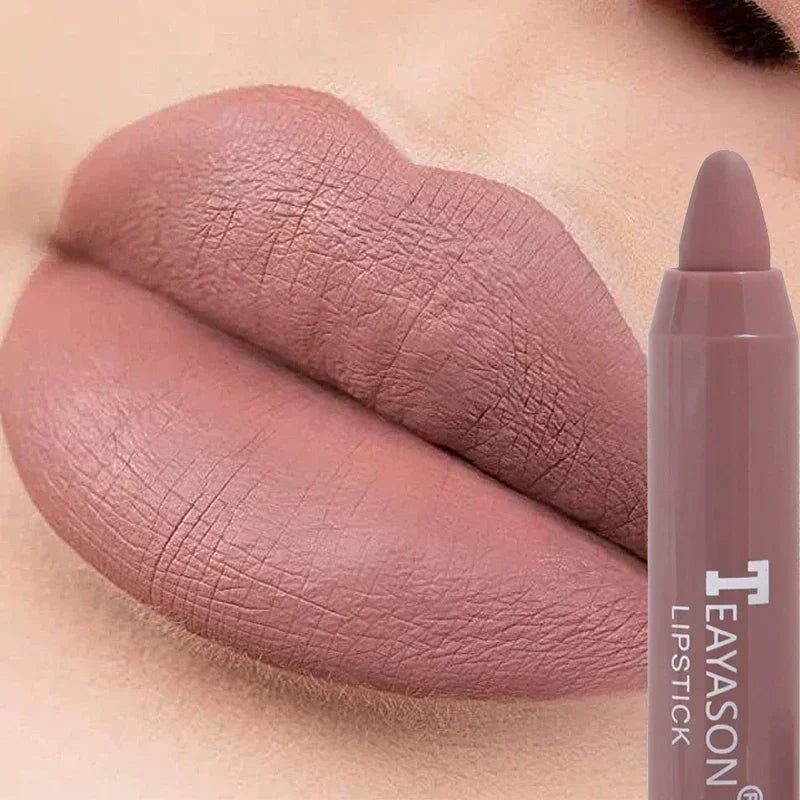 Nude Matte Velvet Lipstick Moisturizing Long Lasting  Lipsticks