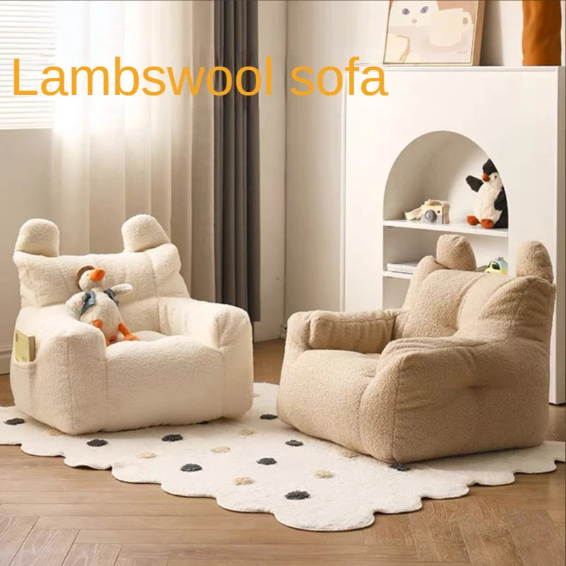 Children's Sofa Reading Book Corner Arrangement Baby Lazy Sofa Stool