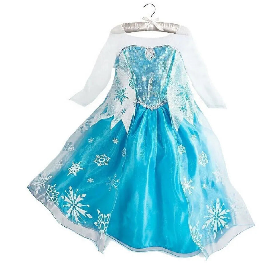 Costume Kids Halloween Cosplay Princess Dress