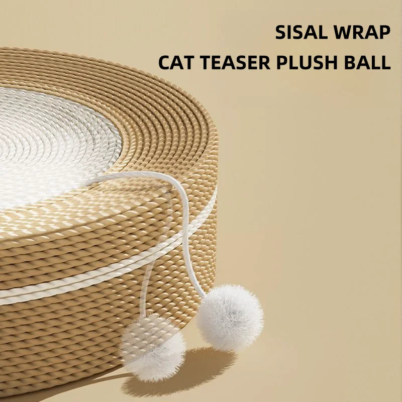 Sisal Cat Scratching Pads, Cat Toys, Pet Sleeping Bed, Scraper, Grinding Claw, Scratch-resistant Furniture Protector