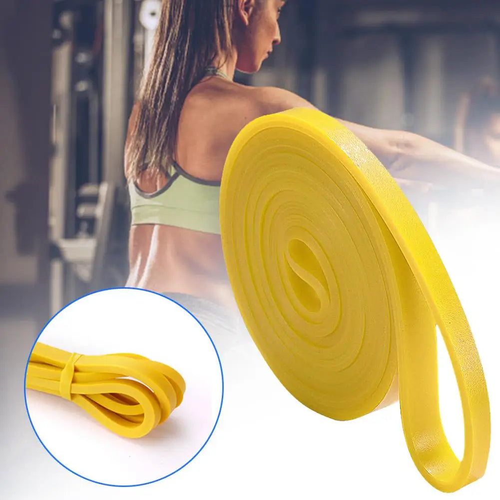 Elastic Band Fitness Resistance Strength Training Rubber Rope Muscle Accessory Training Pull-up Auxiliary Band