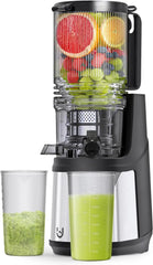 Juicer, 350W Slow Cold Press Juicer with 5.8" Extra-Large Feeding Chute, Juicer Machines for Whole Fruits and Vegeta