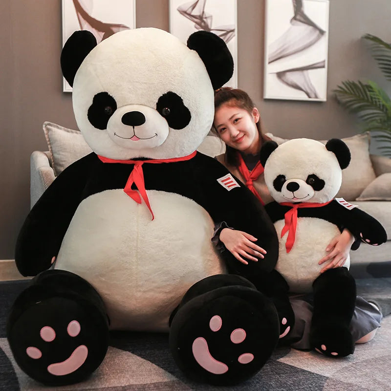 Giant Size Cute Panda Plush Toys Animal Stuffed Dolls Soft Pillow