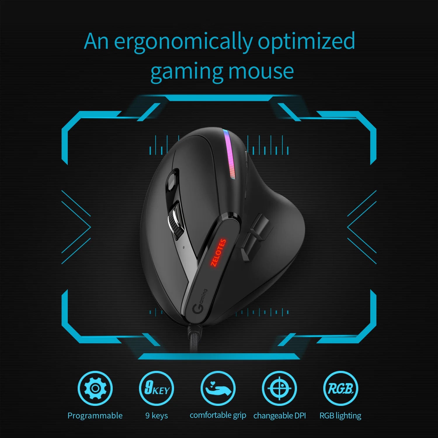 Mouse for Gamer Computer Laptop