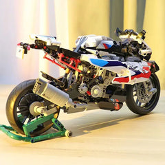 Motorbike Building Block Toy Speed  Vehicle Bricks