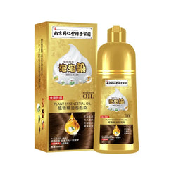 500ml Hair Dye Shampoo for Woman Organic 5 Minutes Fast Hairs Coloring Shampoo